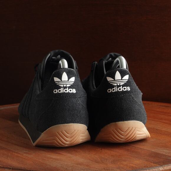 Adidas x Khaite Sneakers Mens SZ 10 Country OG Black Gum Athleisure Suede Shoes main image 8